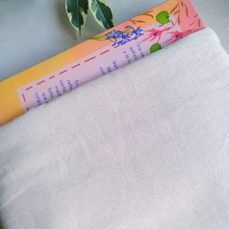 Funda Libro Pincelada Floral - Imagen 4